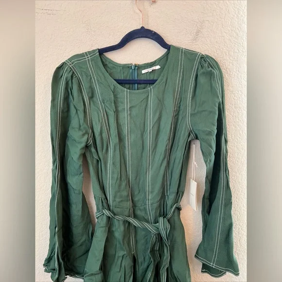 Tularosa NICOLE LONG SLEEVE MINI DRESS sycamore green - Picture 4 of 12